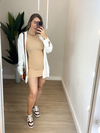 Vestido Malha Montaria