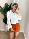 Camisa Bordada