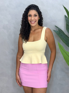 Cropped Modal Babado - loja online