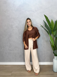 Imagem do Conjunto Camisa/Cropped