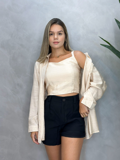 Conjunto Camisa/Cropped - comprar online