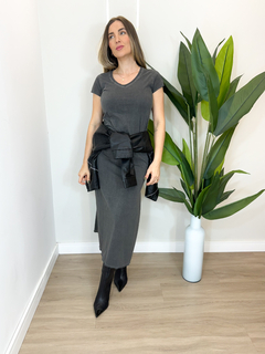 Vestido Longo Estonado