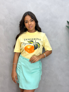 T-shirt Tangerina na internet