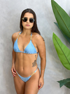 Biquini Cortininha Azul