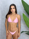 Biquini Cortininha Rosa