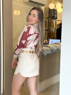 Imagem do Body Tule Abstrato