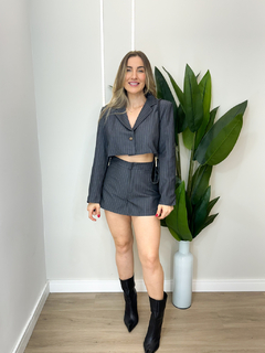 Blazer Risca Giz na internet