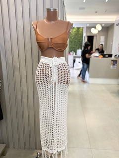 Saia Saída Tricot Midi