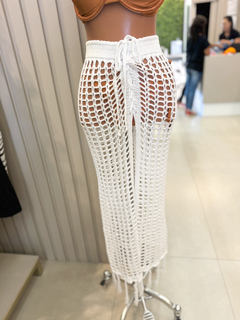 Saia Saída Tricot Midi na internet