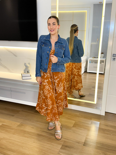 Jaqueta Jeans Escuro - LojaDtale