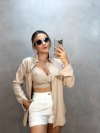 Conjunto Cropped Camisa