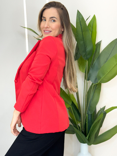 Blazer Alfaiataria Verm - LojaDtale