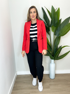 Blazer Alfaiataria Verm na internet