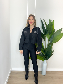 Camisa Cropped Glam