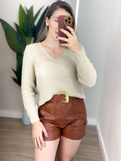 Blusa Tricot Bolso - loja online