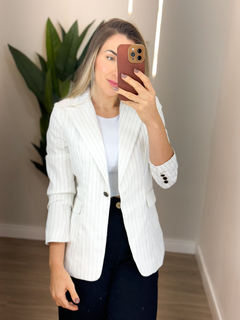 Blazer Risca Giz - comprar online