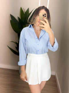 Camisa Listrada Crepinho