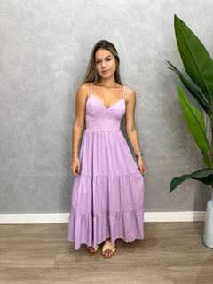 Vestido Anahi Listrado - loja online