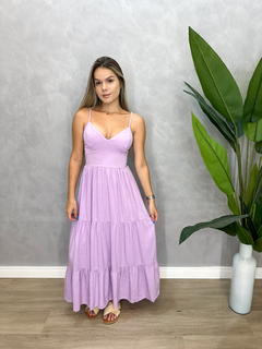 Vestido Anahi Listrado - comprar online