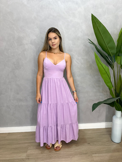 Vestido Anahi Listrado - loja online
