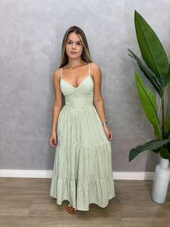 Vestido Anahi Listrado na internet