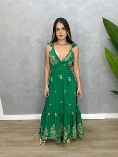 Vestido Suzana Bordado na internet