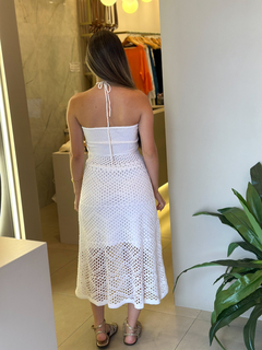 Vestido Tricot Flor - loja online