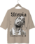 Camiseta Oversized Travis Scott Utopia