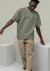 T-shirt Oversized Akon Konvict Verde montana