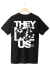 Camiseta Unissex Kendrick They Don't Like Us na internet