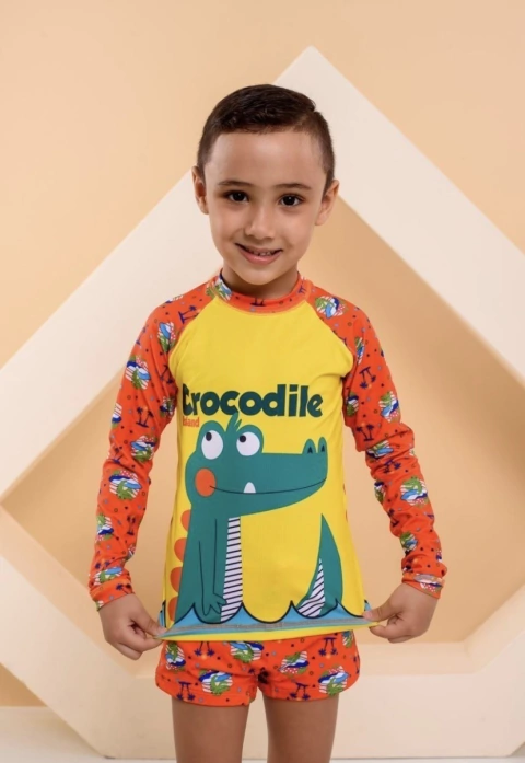 Conjunto UV Crocodilo