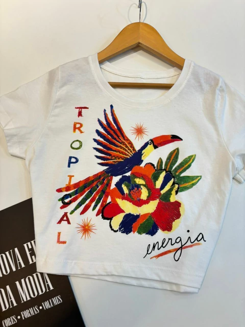 semi cropped tropical - comprar online