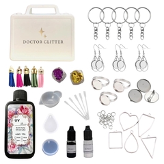 KIT RESINA UV - ANILLOS AROS DIJES LLAVEROS - Doctor Obra Canning