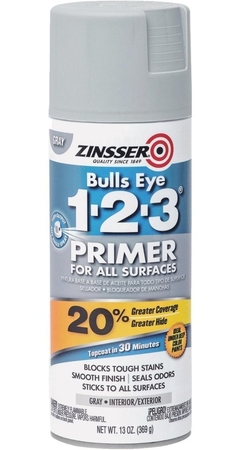 ZINSSER 1-2-3 AEROSOL GRIS 368G