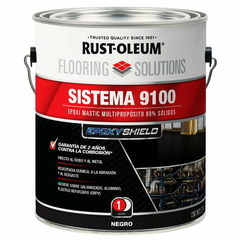 9100 EPOXY MASTIC NEGRO 3,78LTS