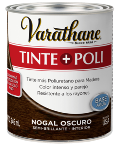 VARATHANE TINTE & POLIURETANO NOGAL OSCURO 0,946L
