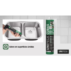 UNIPEGA PEGA BACHAS CARTUCHO - GRIS X 280 ML - comprar online