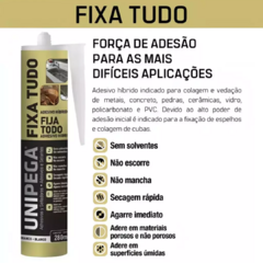 UNIPEGA FIJA TODO CARTUCHO BLANCO 280ML - comprar online