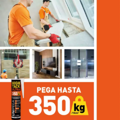 UNIPEGA ADHESIVO HIGH TACK ULTRA BLANCO CARTUCHO 280 ML - comprar online