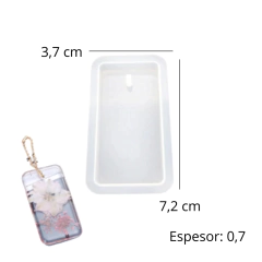 MOLDE DIJE CHAPA RECTANGULAR (INDIVIDUAL) - comprar online