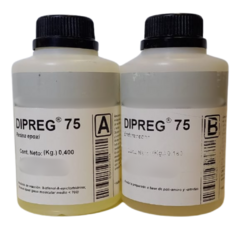 KIT DIPREG 75 X 580 GR - EPOXI PARA LAMINADOS - CLASICA