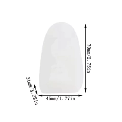 MOLDE SILICONA BUDA SENTADO - MANOS - comprar online