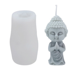 MOLDE SILICONA BUDA 3D 8,5 X 5 CM