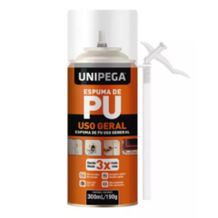UNIPEGA ESPUMA DE PU DE USO GENERAL - LATA 300ML/190G