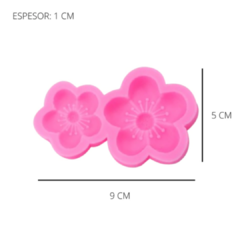 MOLDE PLANCHA 2 FLORES en internet