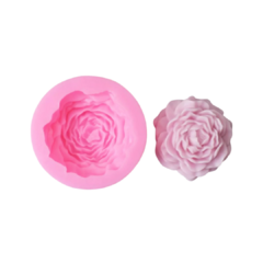 MOLDE SILICONA VELA FLOR PEONIA MINI