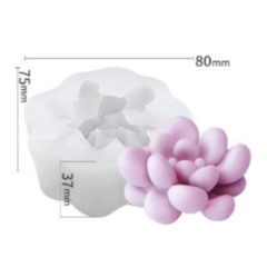 MOLDE SILICONA SUCULENTA MODELO 12 - comprar online