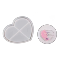 MOLDE SILICONA CORAZON BANDEJA 13 X 9,5 CM