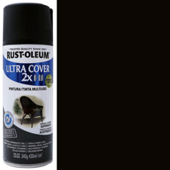 AEROSOL ULTRA COVER 2X NEGRO CAÑON SATINADO - comprar online