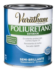 VARATHANE POLIURETANO DE EXTERIOR SEMI BRILLANTE 0,946L